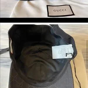 Gucci GG baseball cap size medium 38 Gucci GG VELVET BASEBALL CAP Velour baseball cap Hat Size S  main image 2
